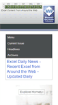 Mobile Screenshot of exceldailynews.com